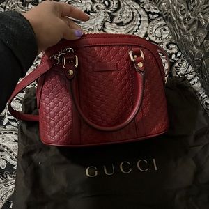 Gucci red purse
